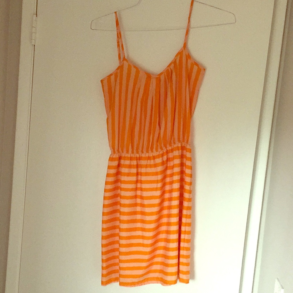 Sherbert spaghetti strap summer dress